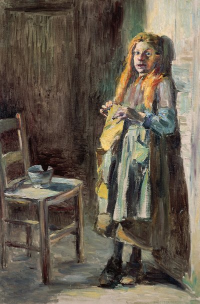 Mädchen von Bréhat von Kuroda Seiki